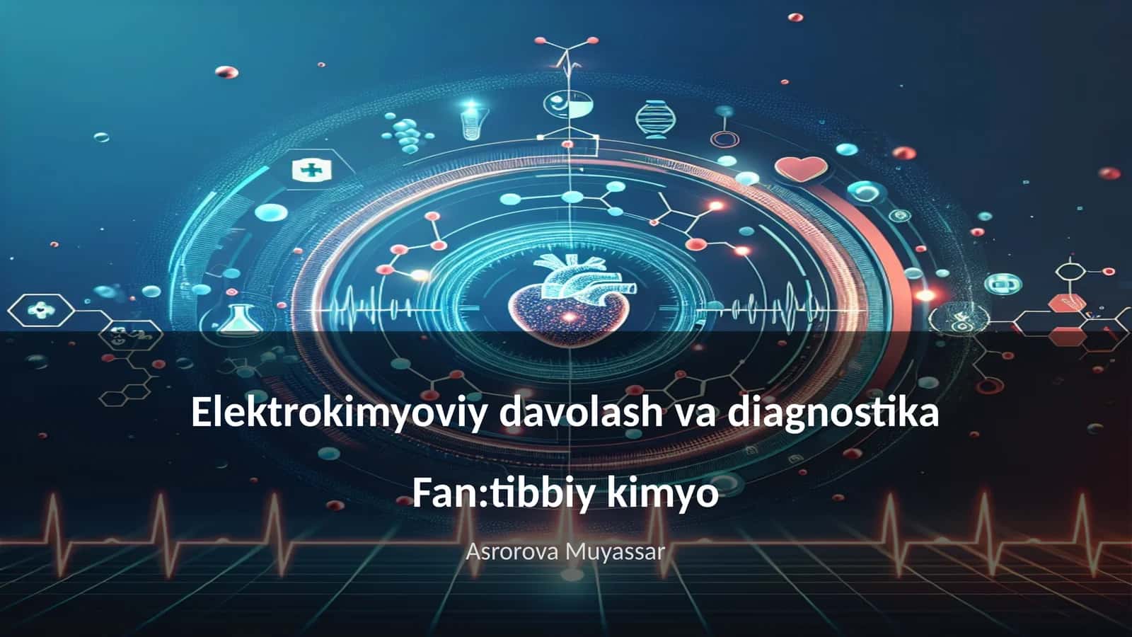 Elektrokimyoviy davolash va diagnostika