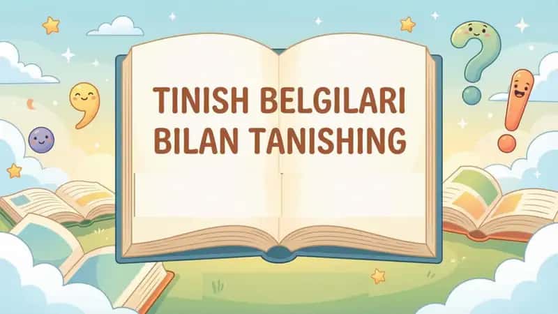 Tinish belgilari