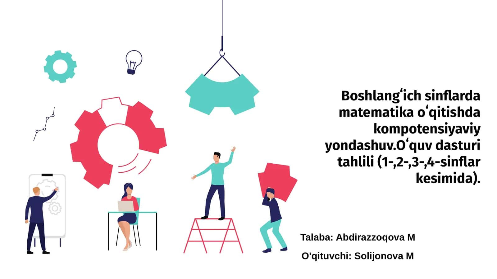 Kompetensiyaviy yondashuv boshlangʻich sinflarda matematika oʻqitishda