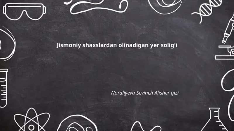 Jismoniy shaxslardan olinadigan yer soligʻi