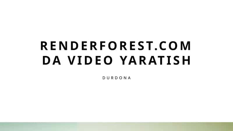 Renderforest