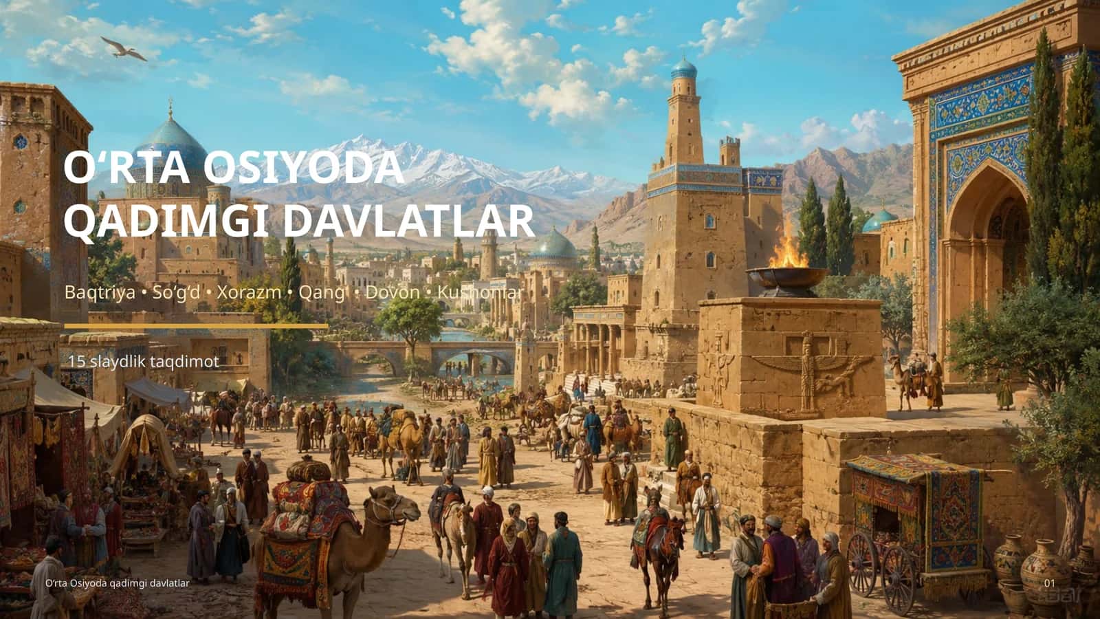 O‘RTA OSIYODA QADIMGI DAVLATLAR