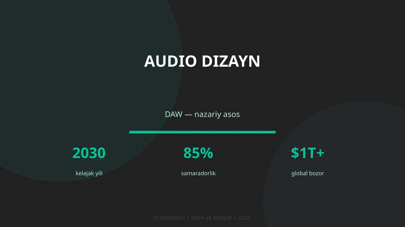 Audio dizayn