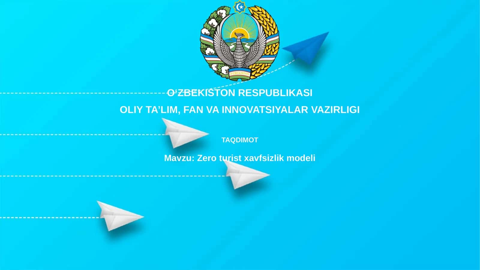 Zeroturistxavfsizlikmodeli