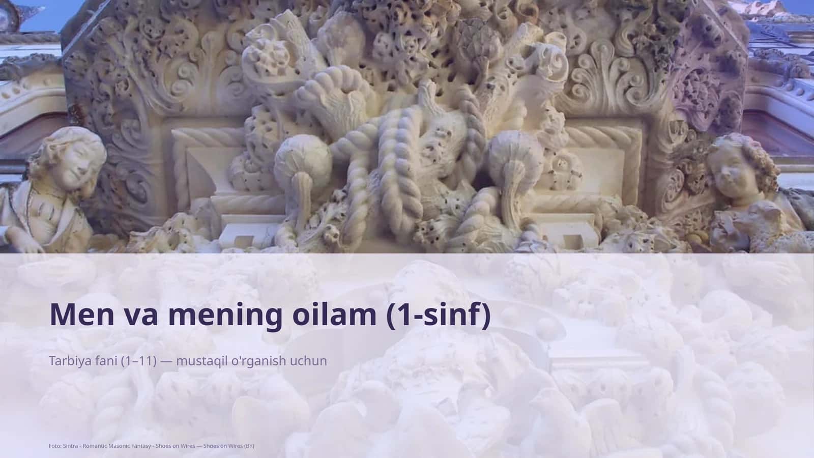 Men va mening oilam (1-sinf)