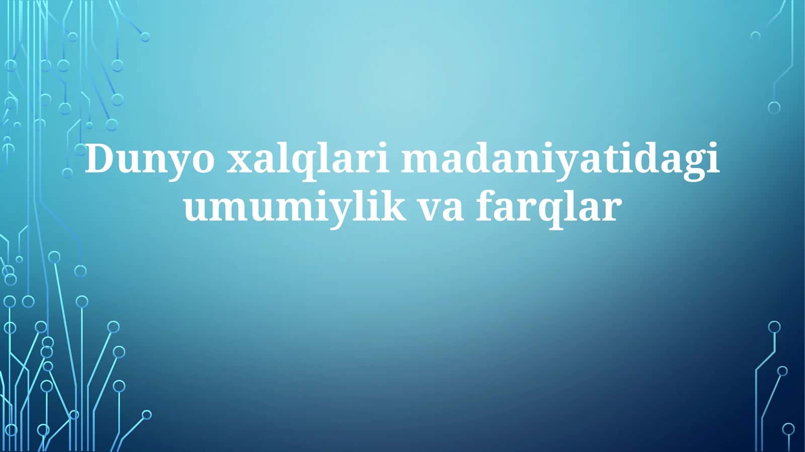 Deontologiya nuqta-i nazaridan 5 ta asosiy etikod