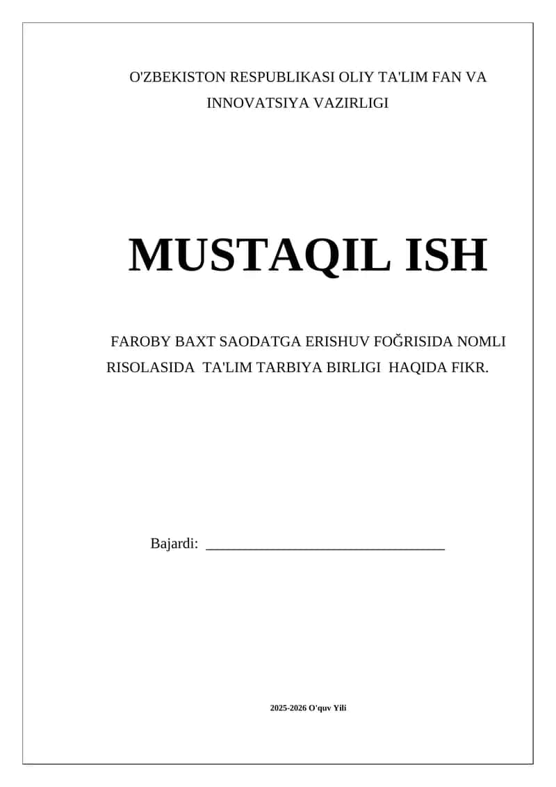 Faroby_Baxt_saodatga_Erishuv_Foğrisida_Nomli_Risolasida_Ta_lim