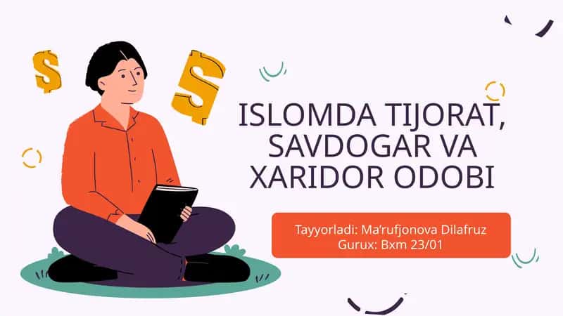 Islomda tijorat odobi