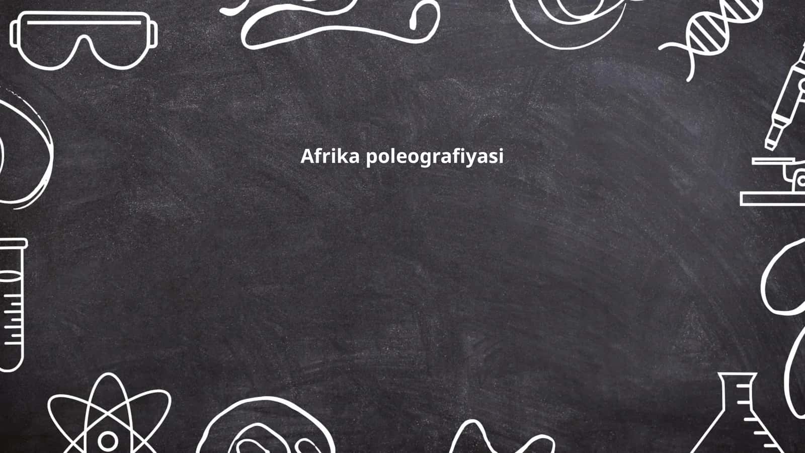 Afrika poleografiyasi