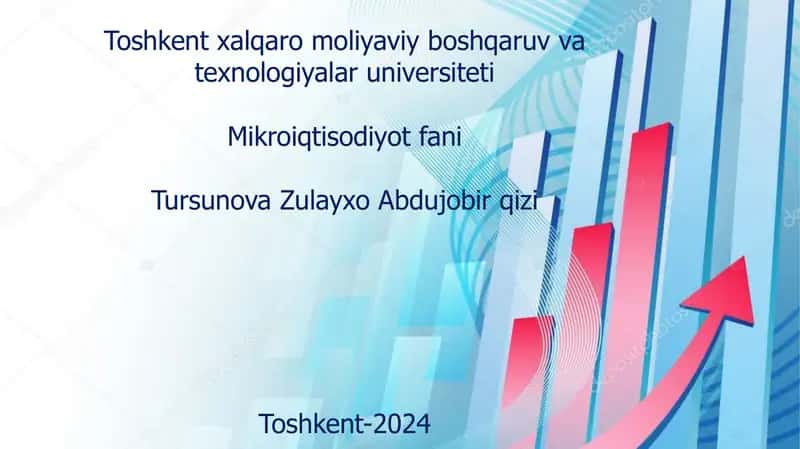 Mikroiqtisodiyot
