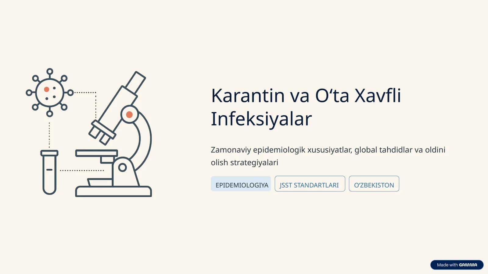 Oʻta Xavfli Infeksiyalar