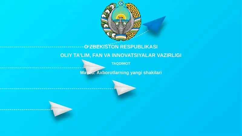 Axborotlarning yangi shaklari