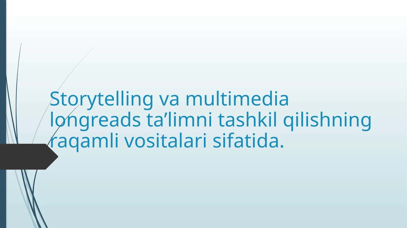 Multimediali Longreads