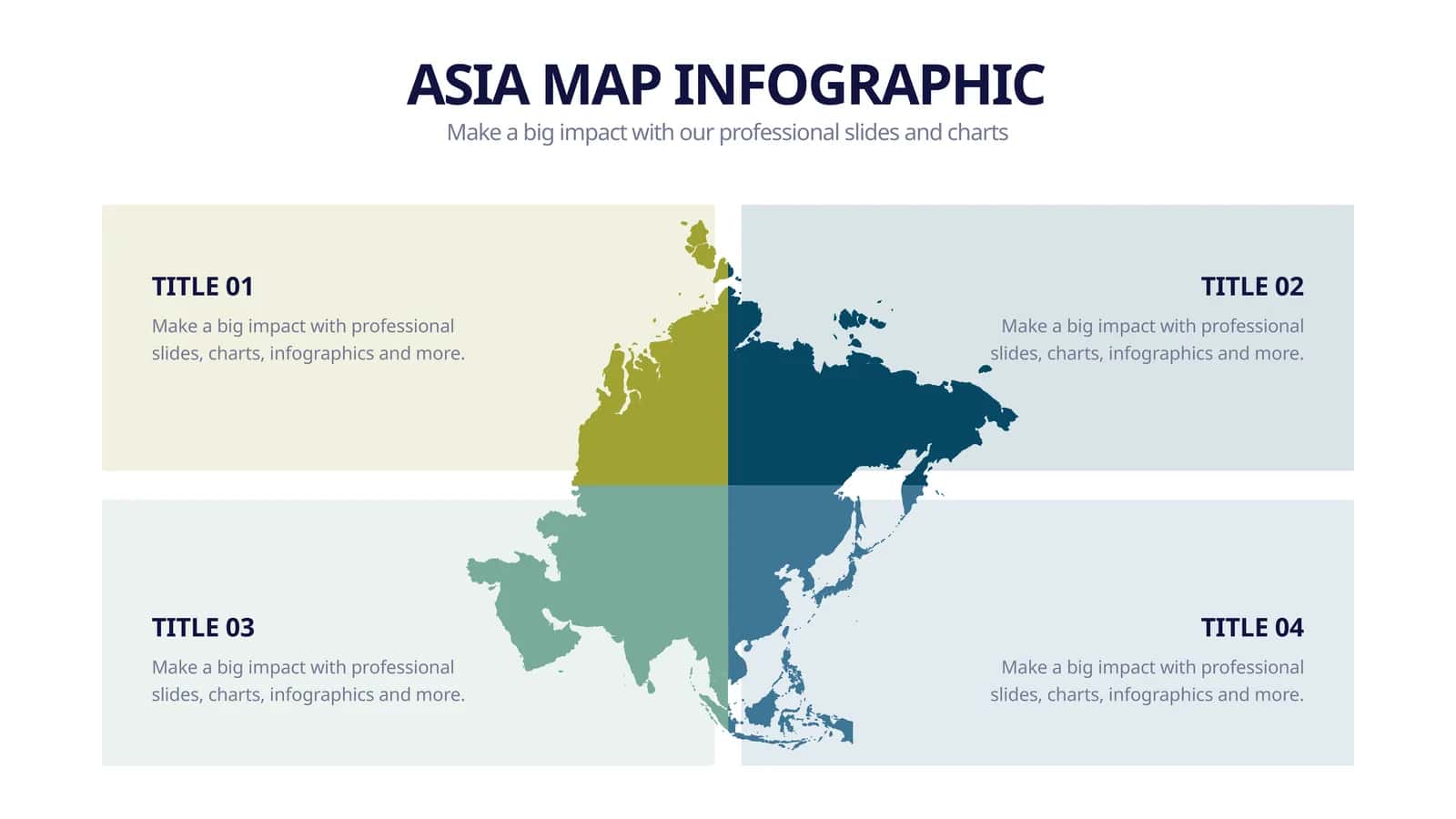 ASIA MAP INFOGRAPHIC
