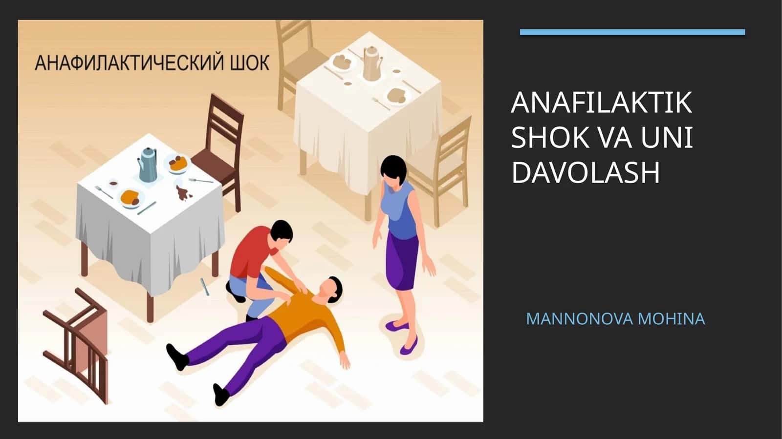 Anafilaktik shok va uni davolash