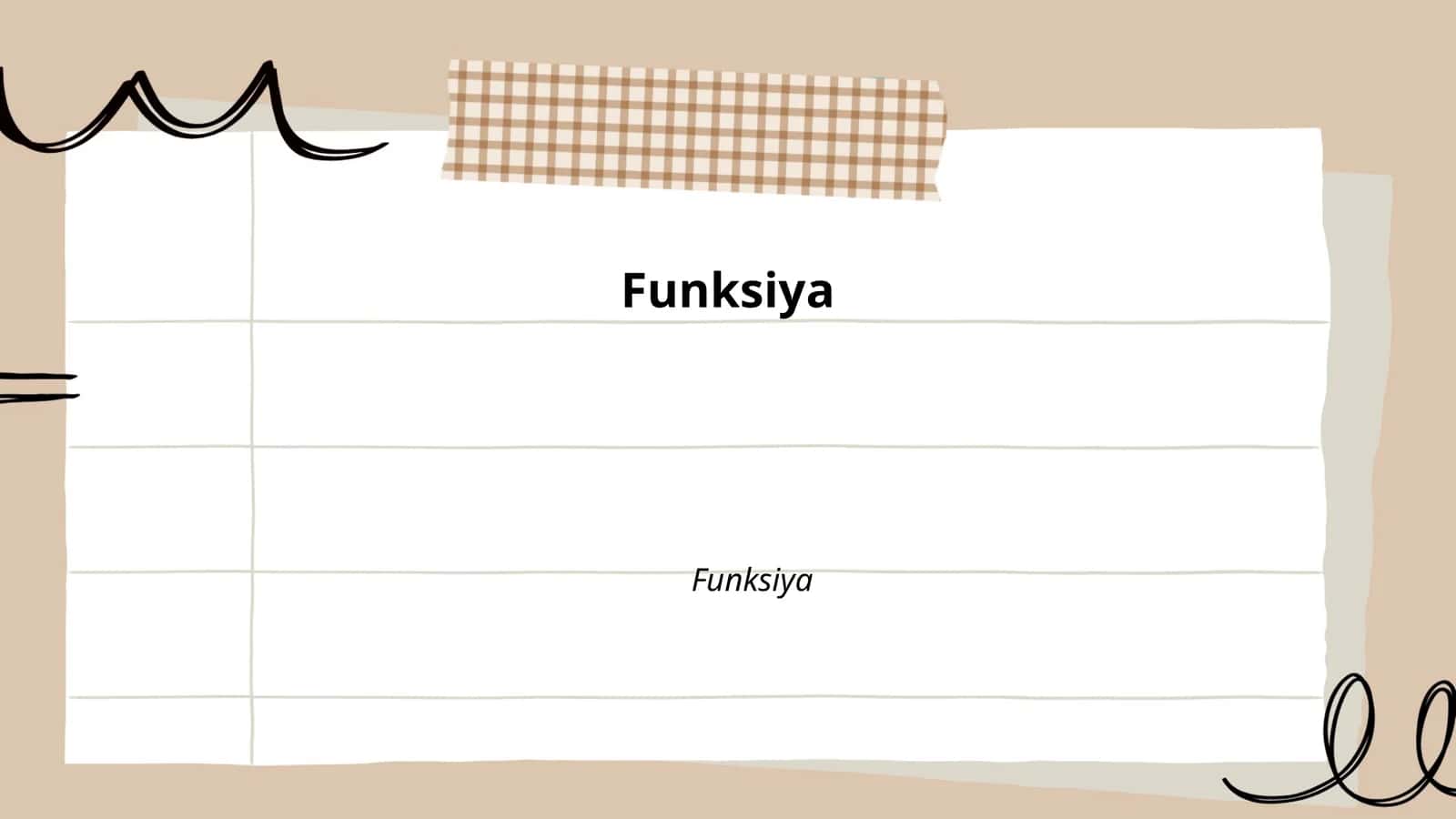 Funksiya