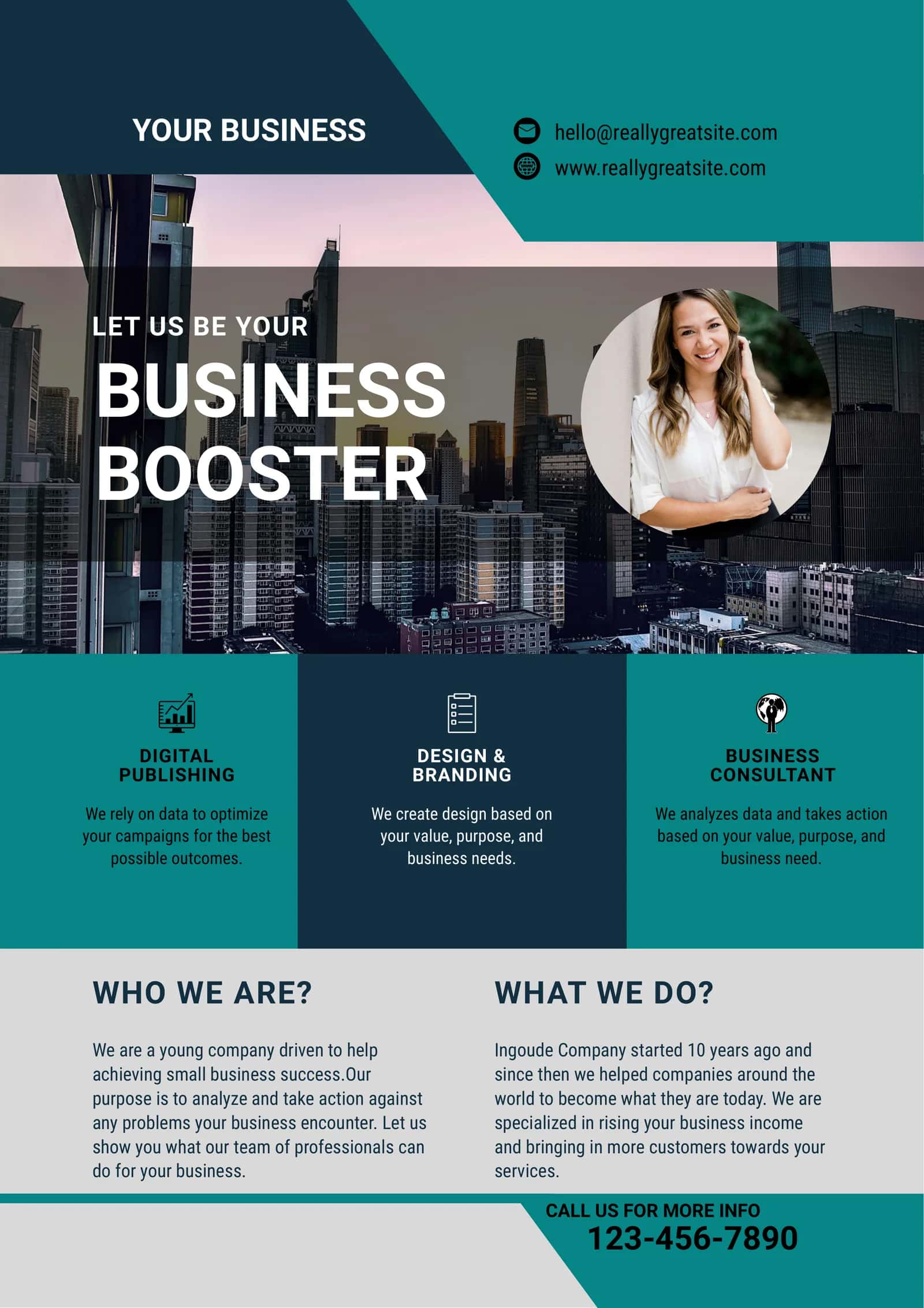 Biznes flayer