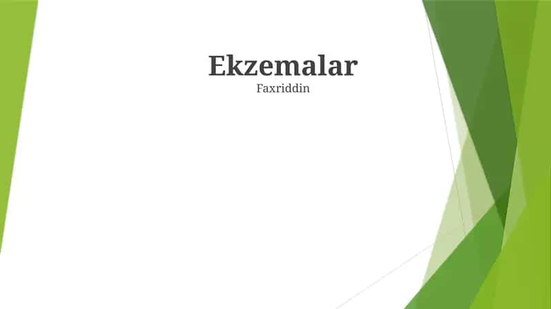 Ekzemalar