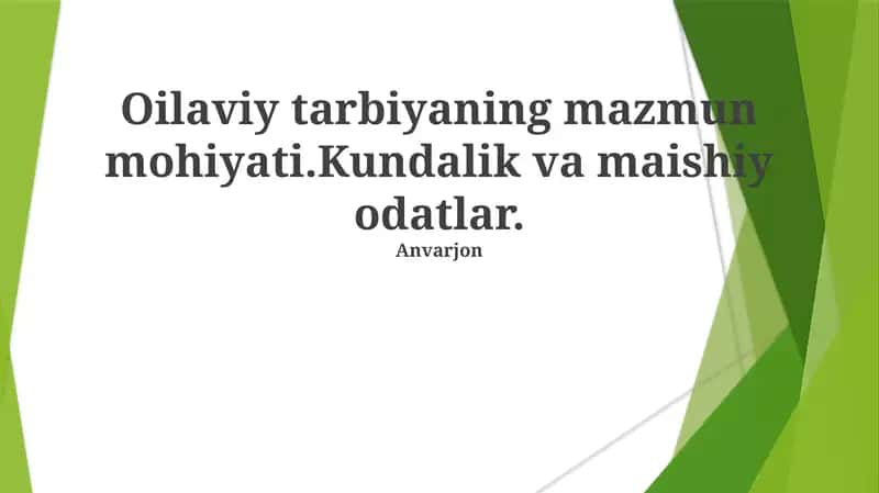 Anvarjon