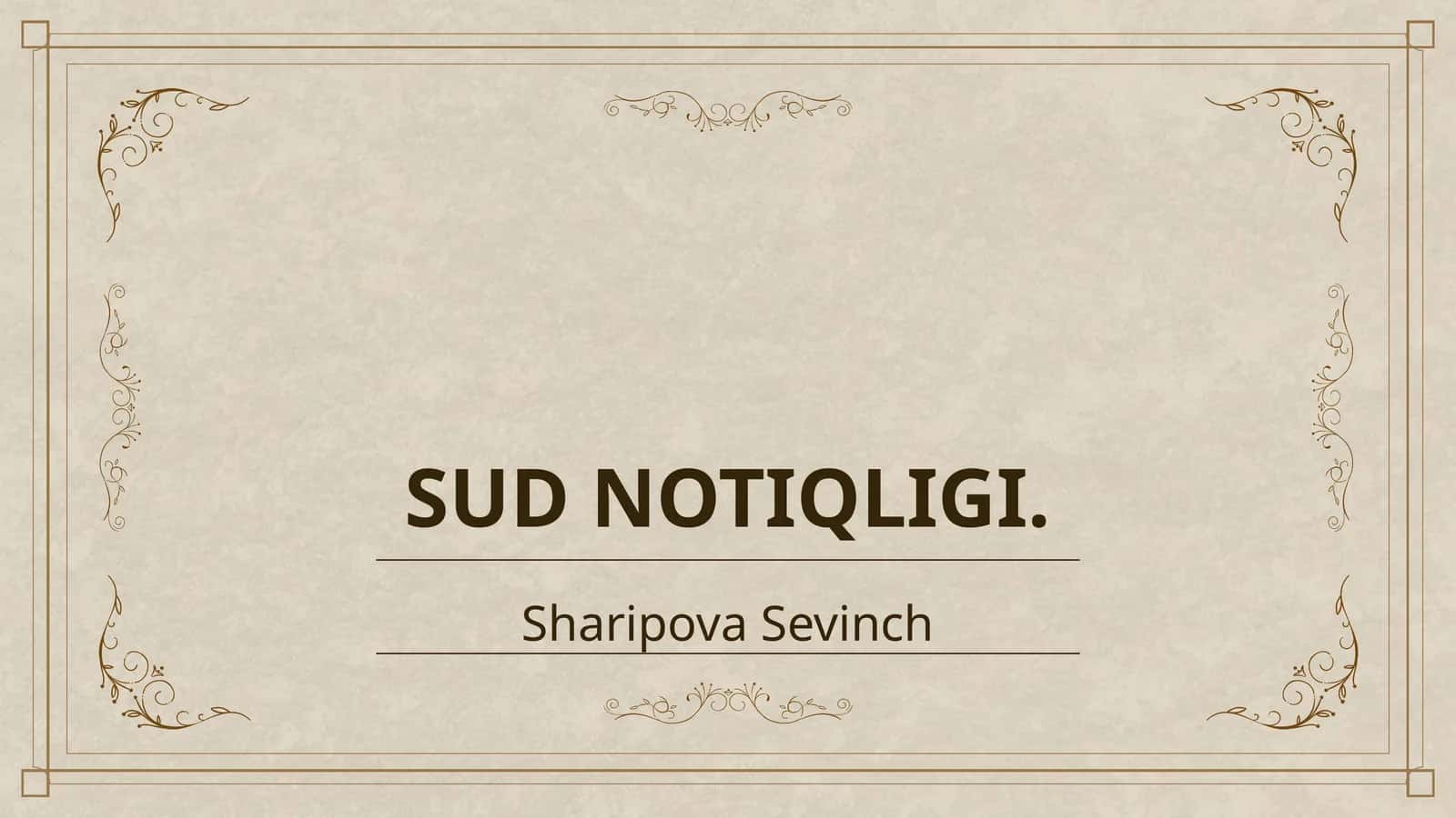 SUD NOTIQLIGI