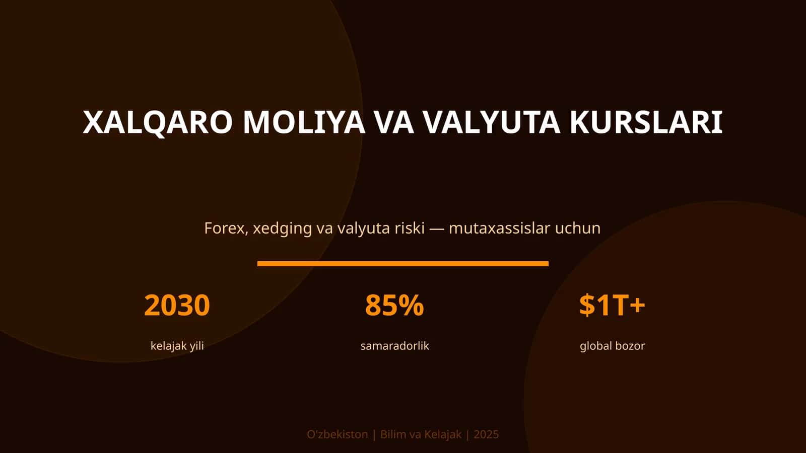 Xalqaro Moliya va Valyuta Kurslari