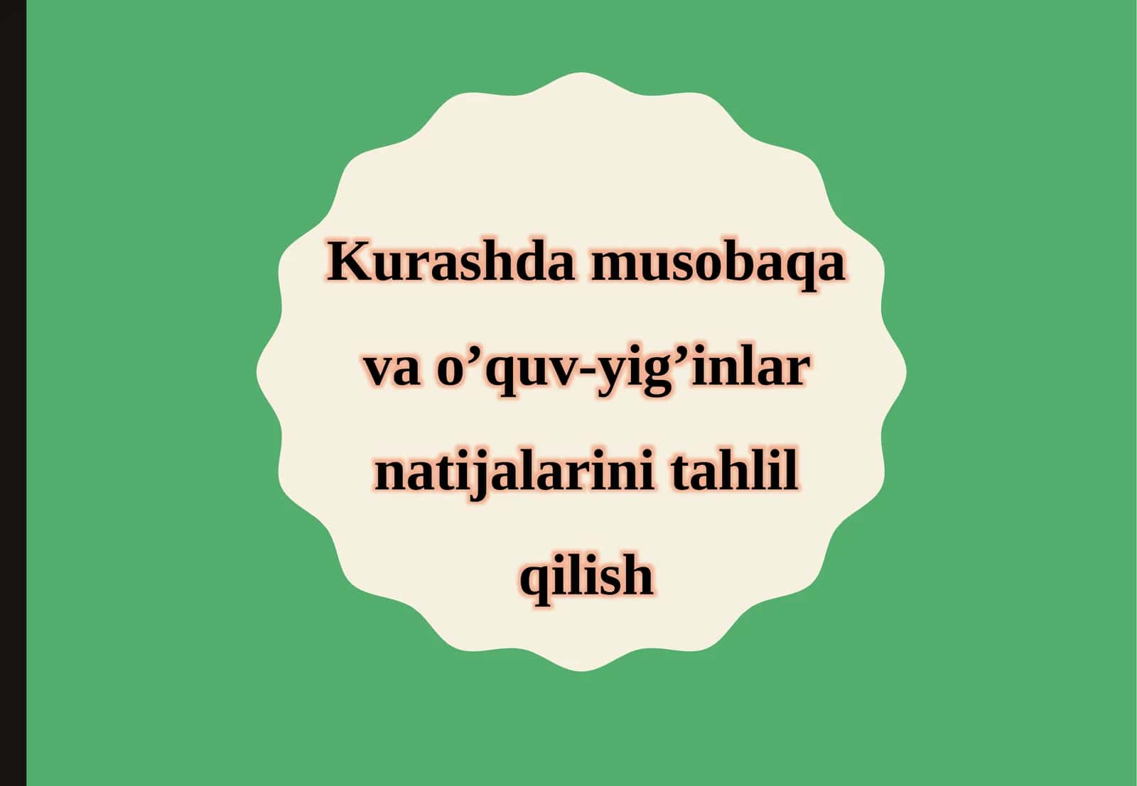 Kurash damu so'baqalari natijalari