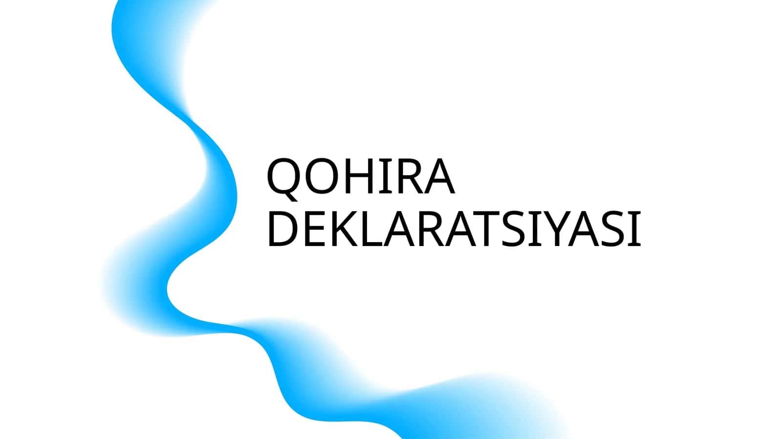 QOHIRA DEKLARATSIYASI