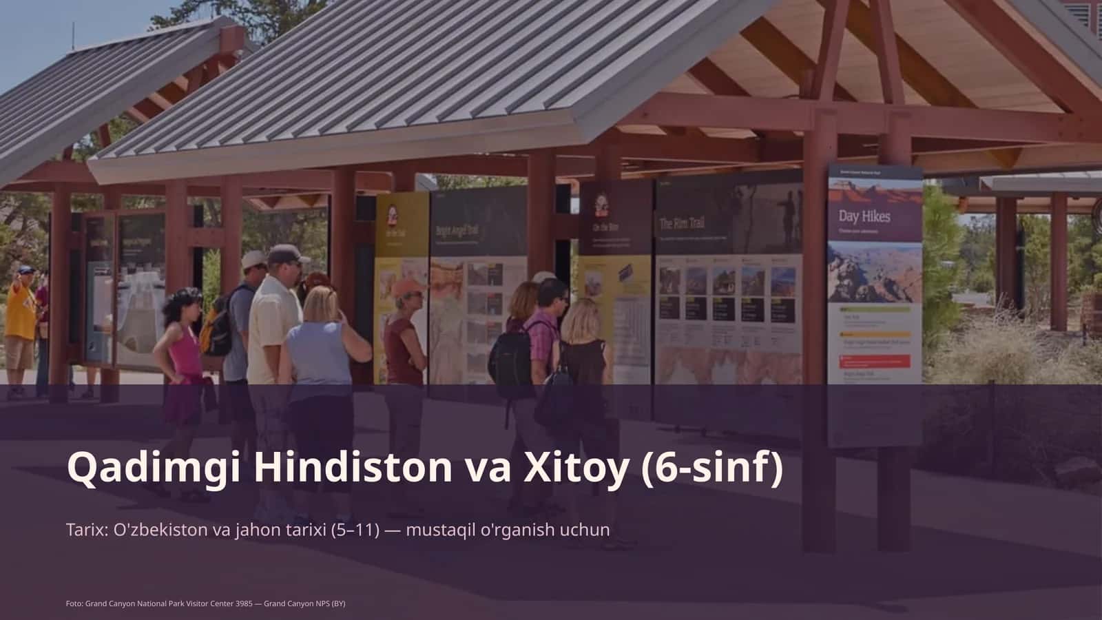 Qadimgi Hindiston va Xitoy (6-sinf)