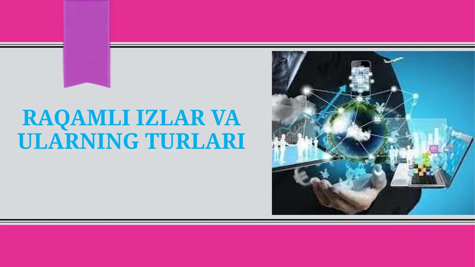 Raqamli izlar va ularning turlari