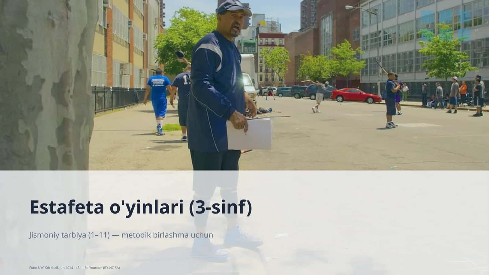 Estafeta o'yinlari (3-sinf)