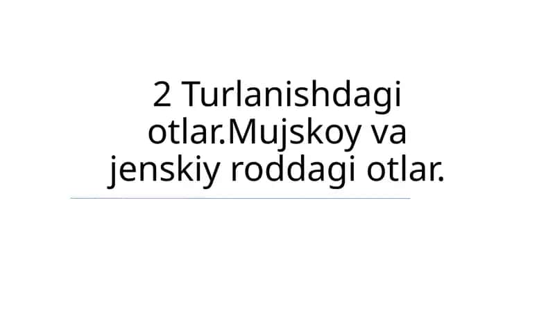 Erkak va Urg'ochi Otlarni Boqish va Parvarishlash
