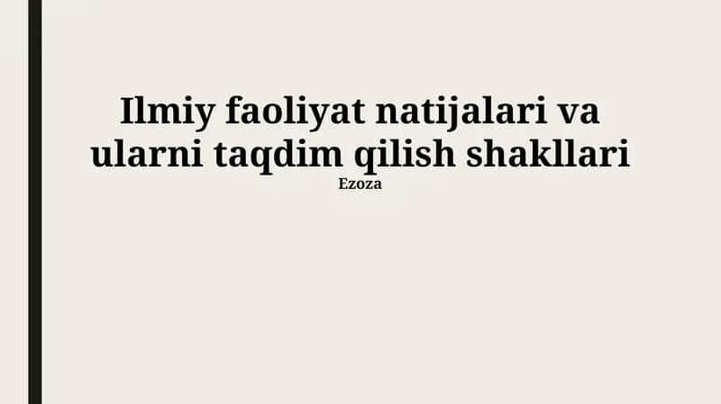 Ilmiy plagiat va uning oldini olish