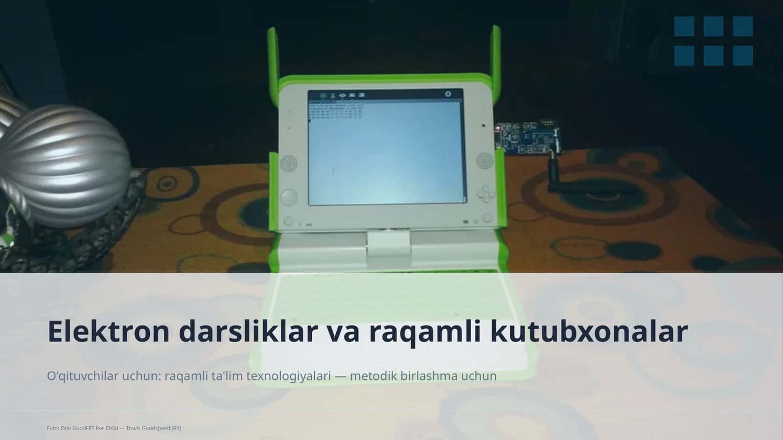 Elektron darsliklar va raqamli kutubxonalar