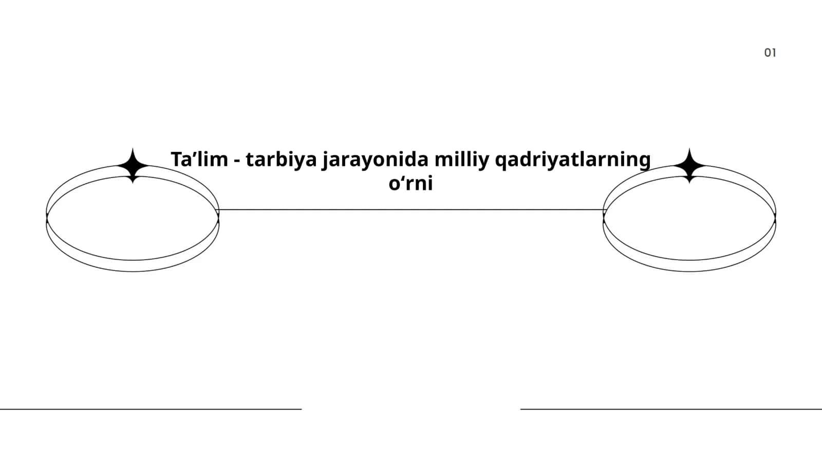 Taʼlim - tarbiya jarayonida milliy qadriyatlarning oʻrni