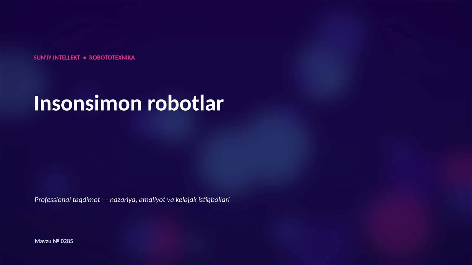 Insonsimon robotlar