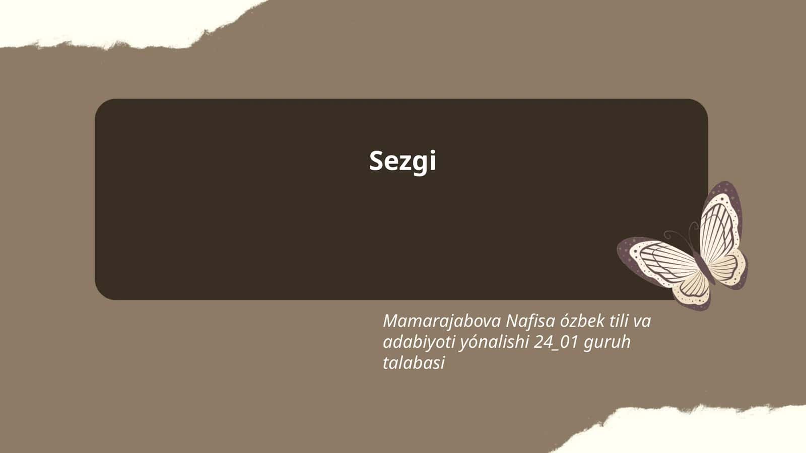 Sezgi