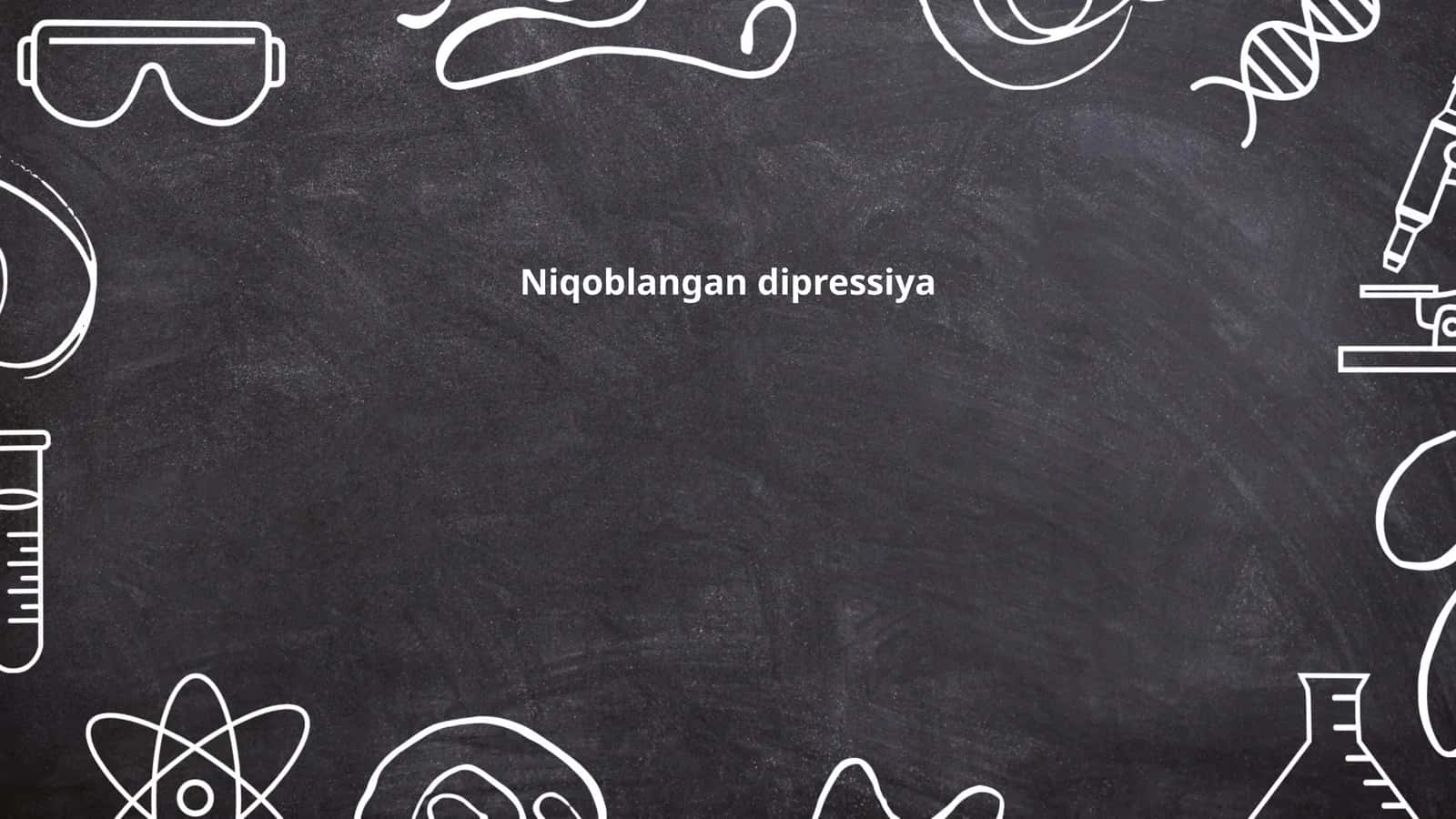 Niqoblangan dipressiya