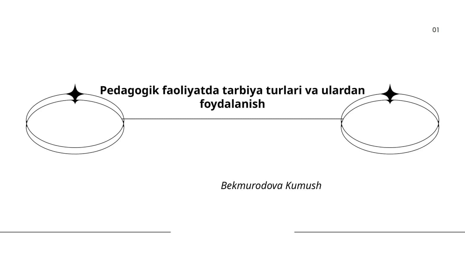Tarbiya turlari va ulardan foydalanish