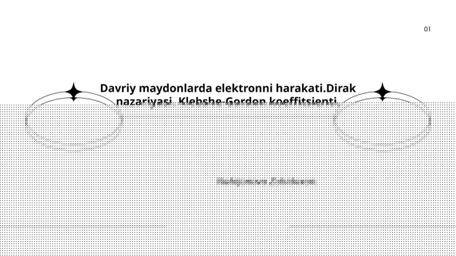 Elektronlarning kvant holatlari