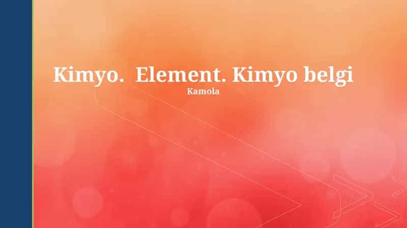 Kimyo