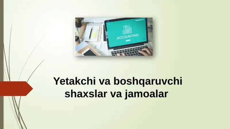 Menejment, yetakchilik va nazorat