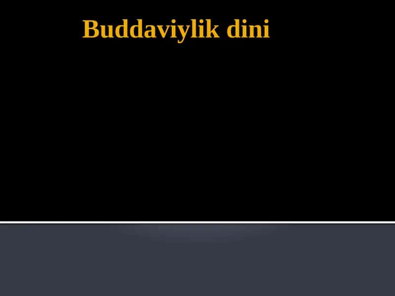 Buddaviylikdini