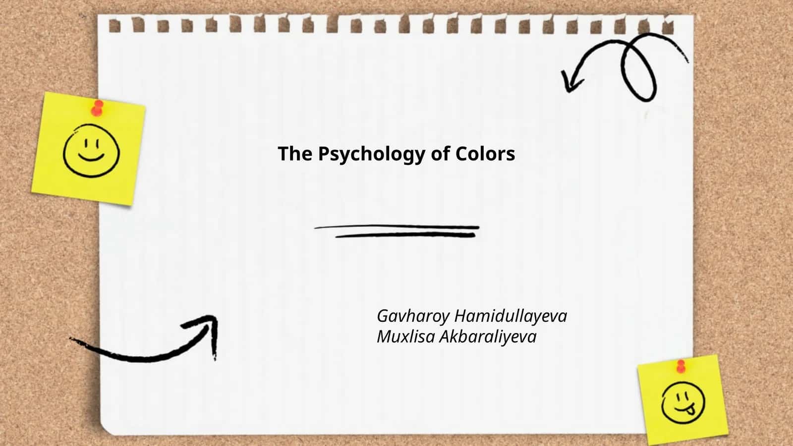 The Psychology of Colors