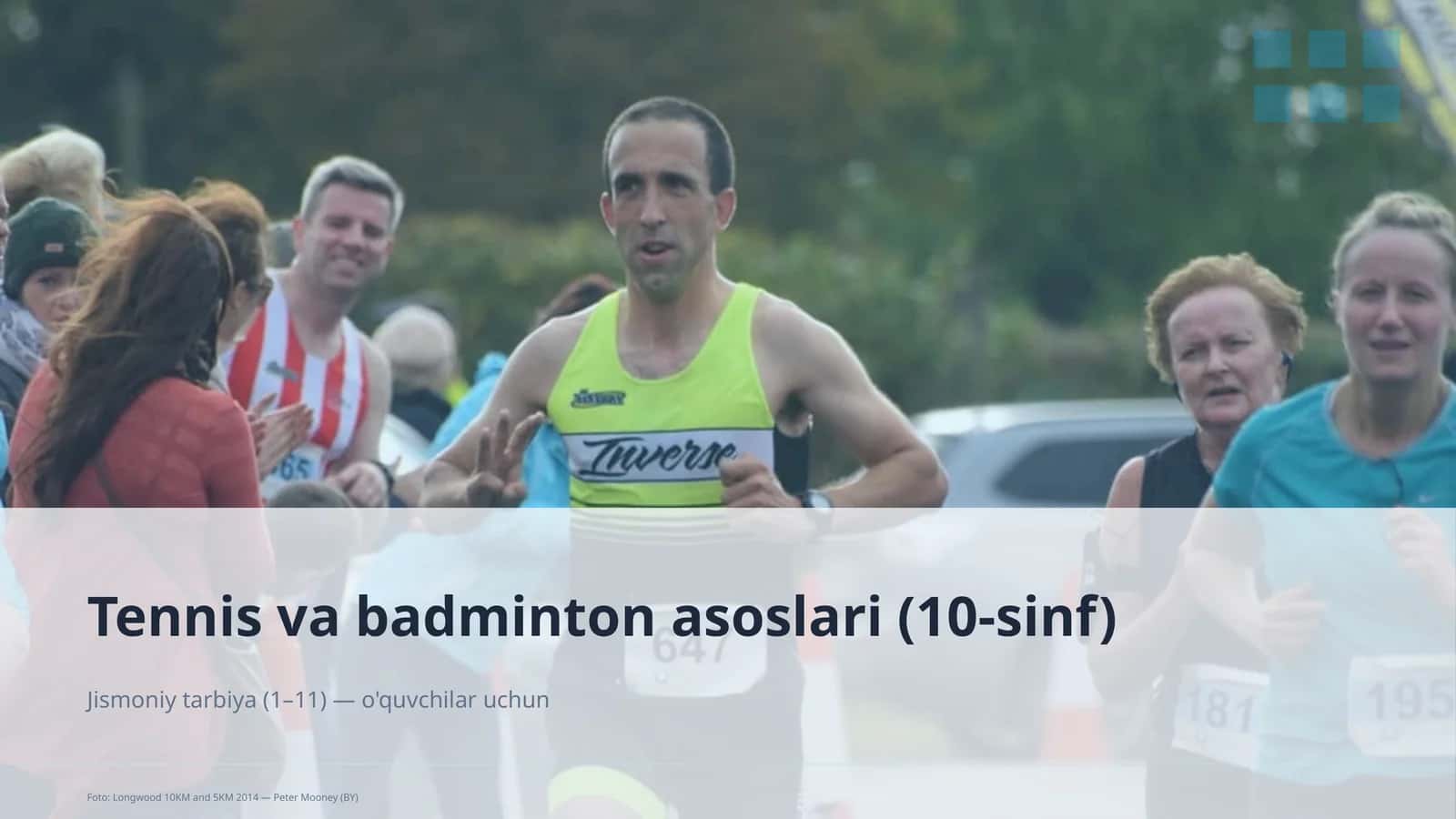 Tennis va badminton asoslari (10-sinf)