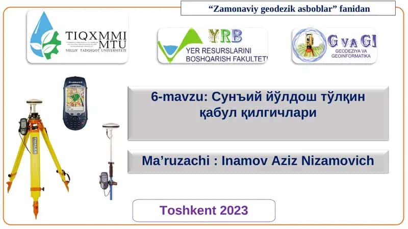 GPS va GNSS haqida tushuncha