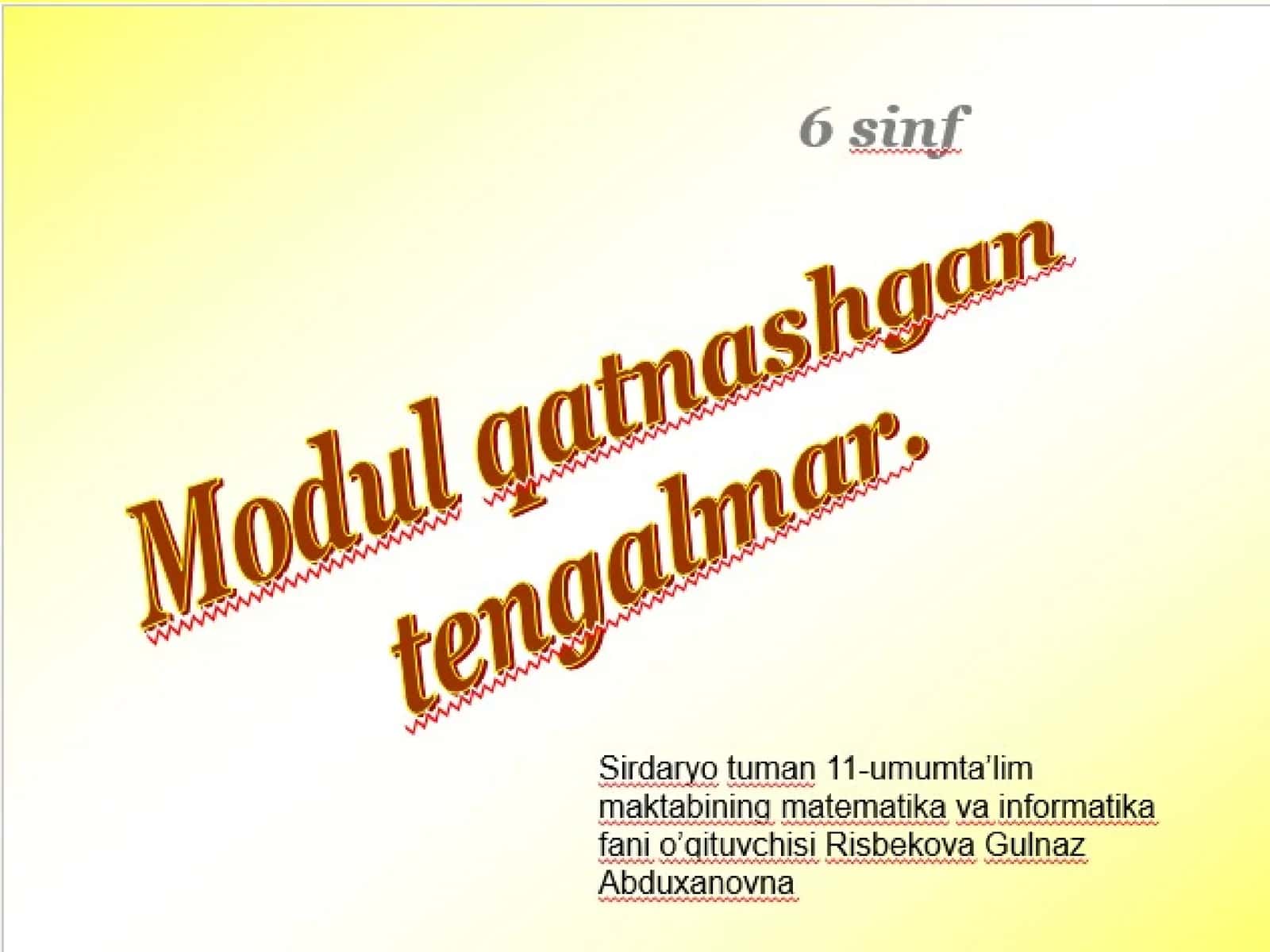 Tenglaamniyeching