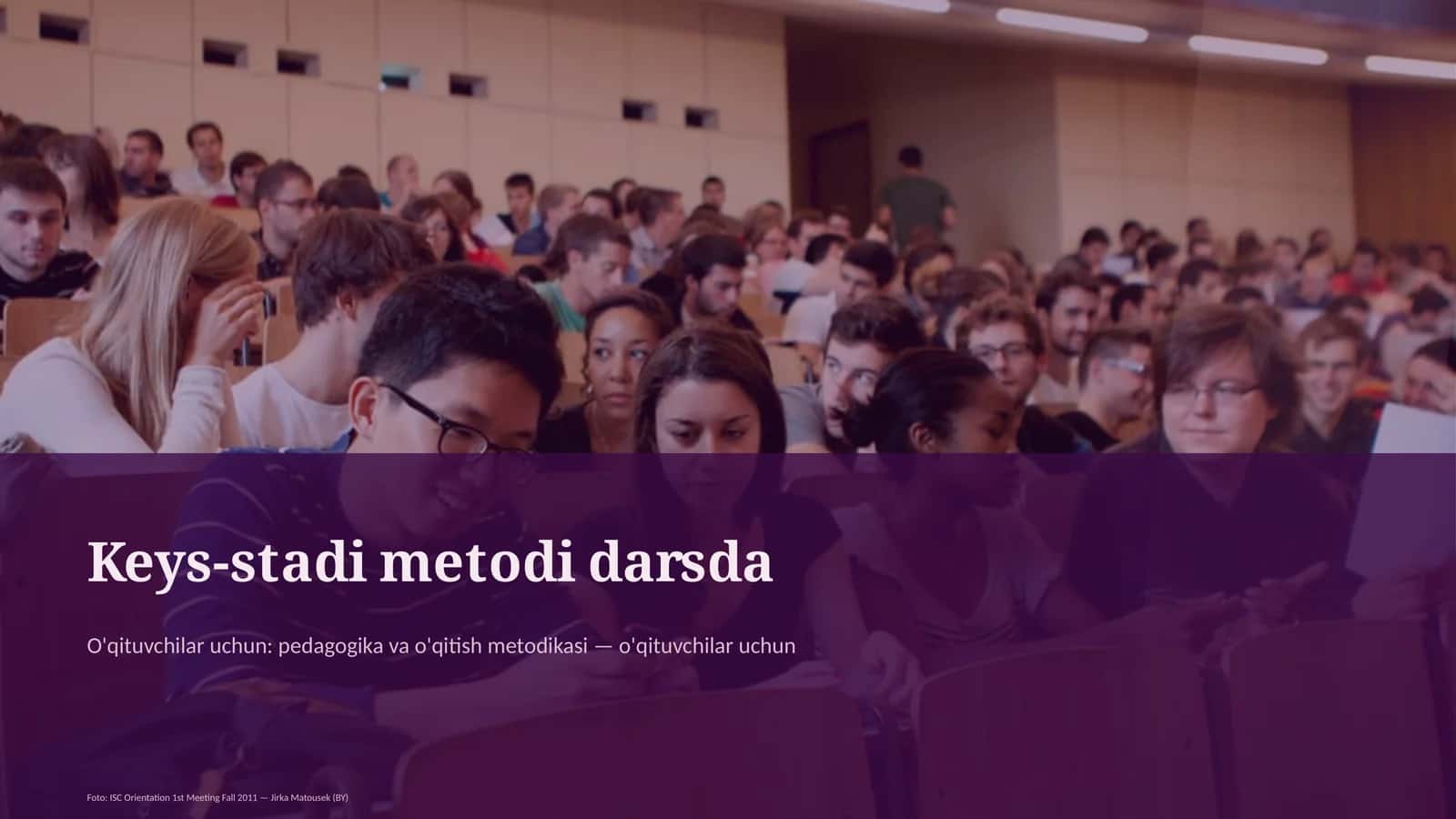 Keys-stadi metodi darsda