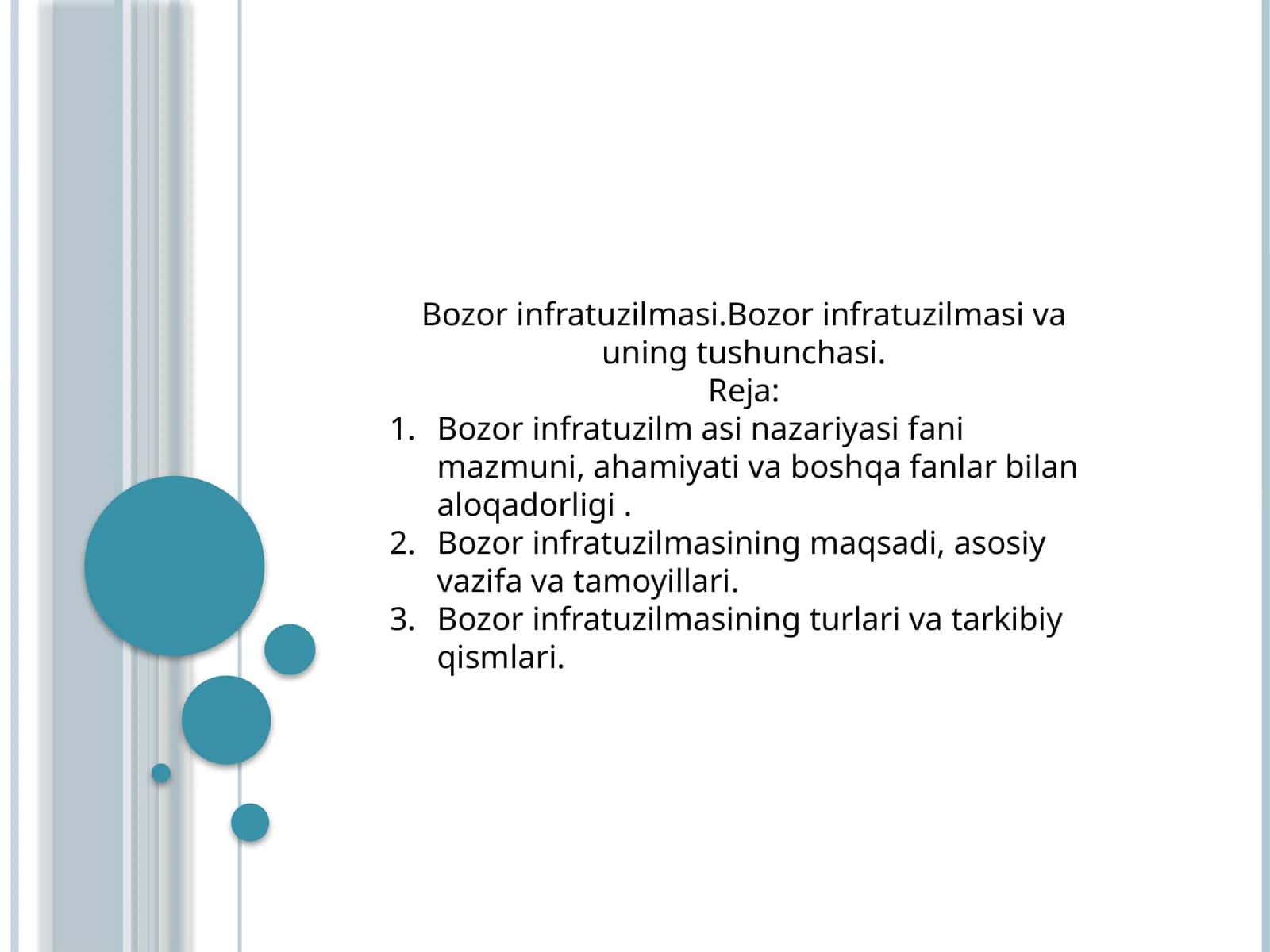 Bozorinfratuzilmasi
