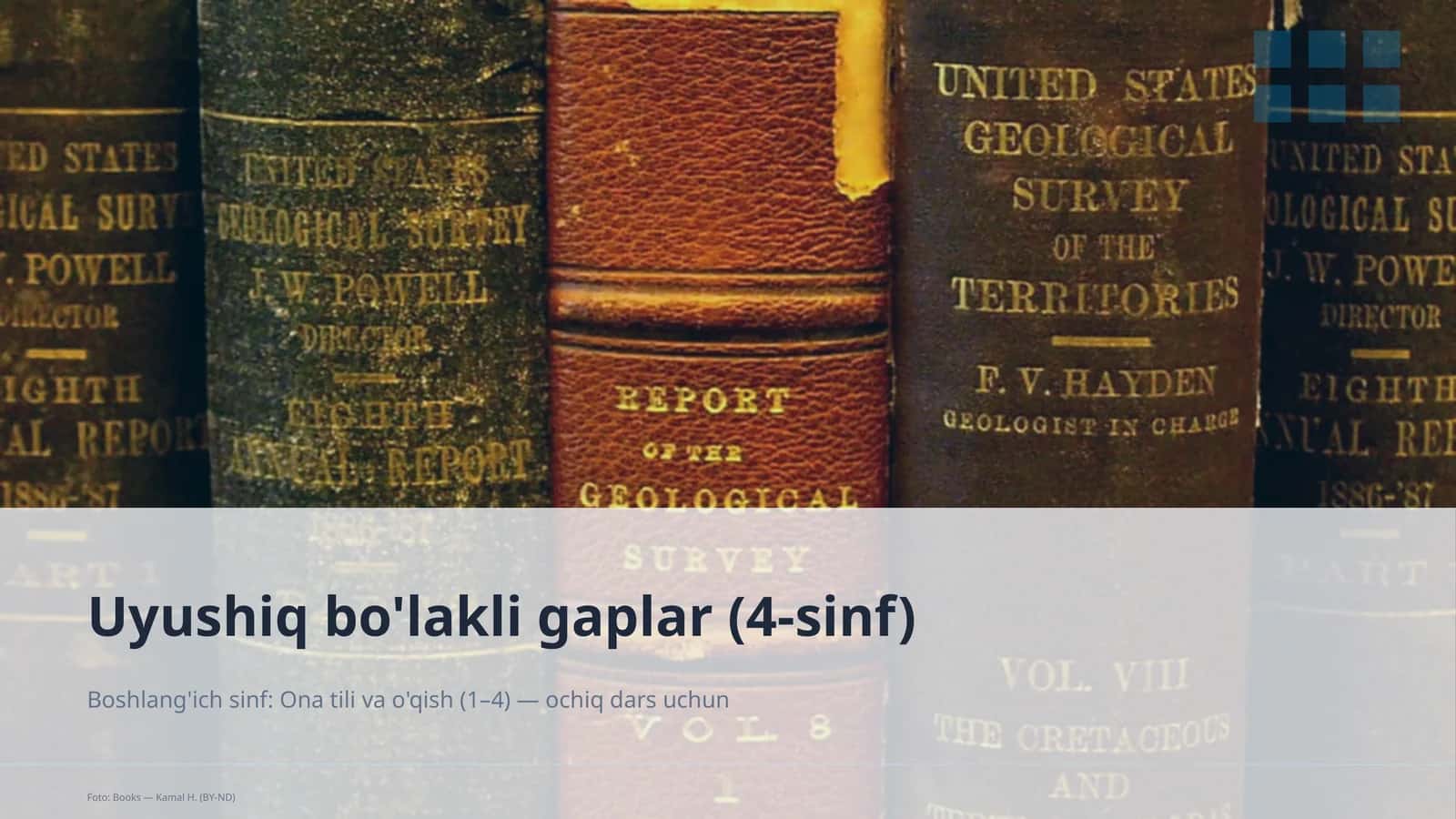 Uyushiq bo'lakli gaplar (4-sinf)
