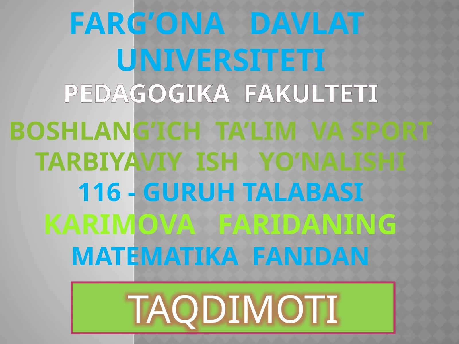 Matematikadan gruppa tushunchasi